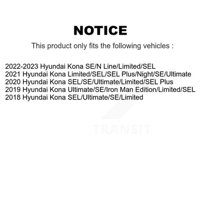 Suspension Strut Coil Spring Assembly Front Left 78A-13615 For Hyundai Kona