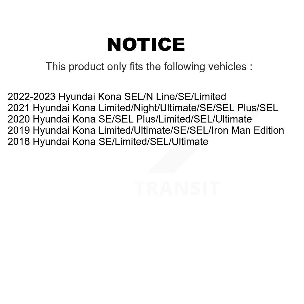 Suspension Strut Coil Spring Assembly Front Right 78A-13616 For Hyundai Kona