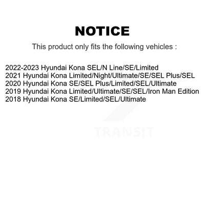 Suspension Strut Coil Spring Assembly Front Right 78A-13616 For Hyundai Kona