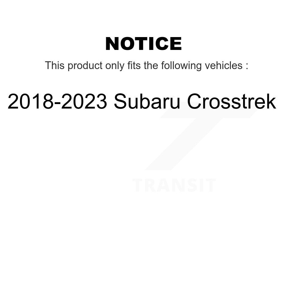 Suspension Strut Coil Spring Assembly Front Left 78A-13761 For Subaru Crosstrek