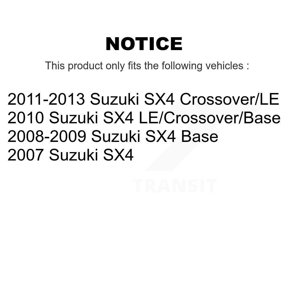 Suspension Strut Coil Spring Assembly Front Left 78A-14151 For Suzuki SX4