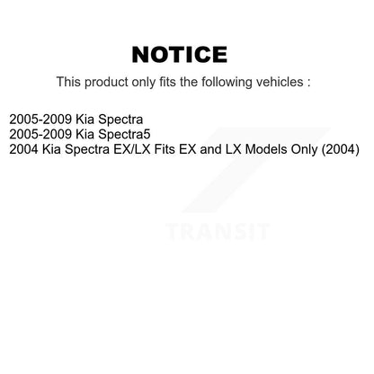 Suspension Strut Coil Spring Assembly Rear Left 78A-15067 For Kia Spectra