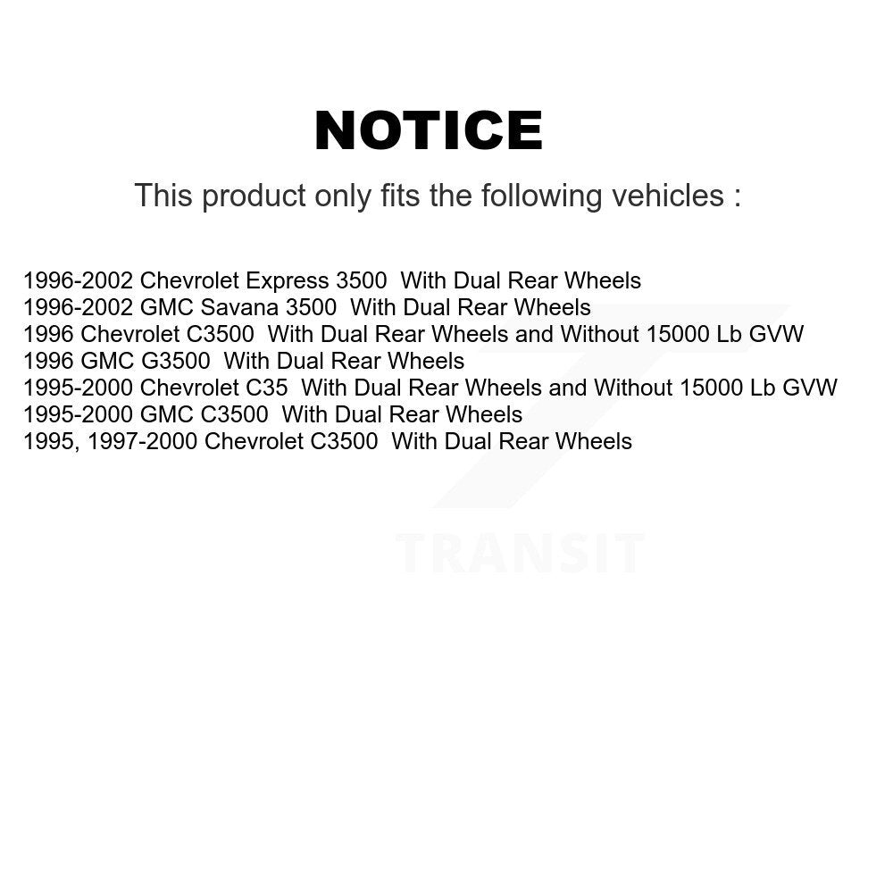 Disc Brake Rotor Hub Assembly (1 Piece Only) Front 8-56593 For Chevrolet Express