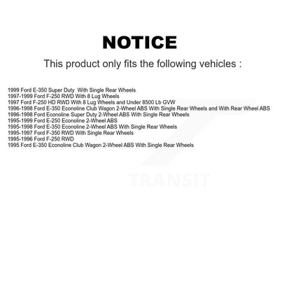 Disc Brake Rotor Hub Assembly (1 Piece Only) Front 8-66527 For Ford F-250 F-350