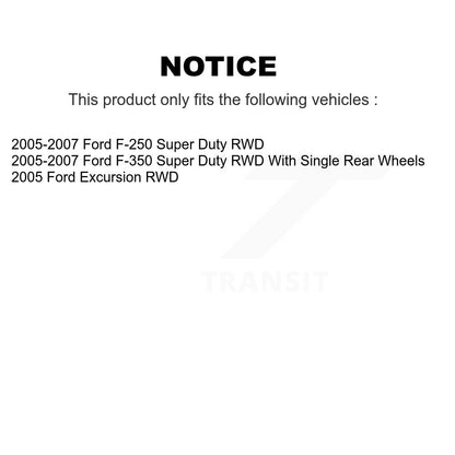 Disc Brake Rotor Hub Assembly (1 Piece Only) Front 8-680306 For Ford F-350 Super