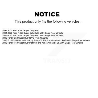 Disc Brake Rotor Hub Assembly (1 Piece Only) Front 8-681778 For Ford F-350 Super