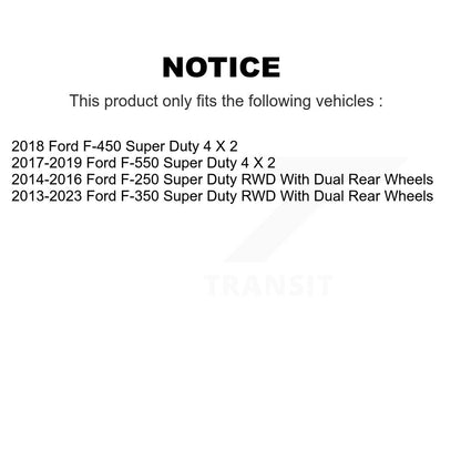 Disc Brake Rotor Hub Assembly (1 Piece Only) Front 8-681785 For Ford F-350 Super