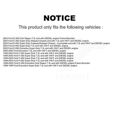 Electric Fuel Pump AGY-00210024 For Ford F-350 Super Duty F-250 E-350 Excursion