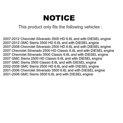Electric Fuel Pump AGY-00210071 For GMC Sierra 2500 HD Chevrolet Silverado 3500