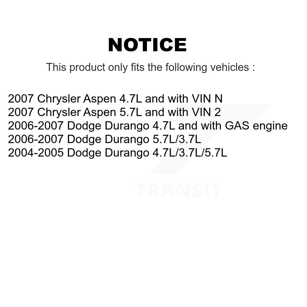 Fuel Pump Module Assembly AGY-00310023 For Dodge Durango Chrysler Aspen