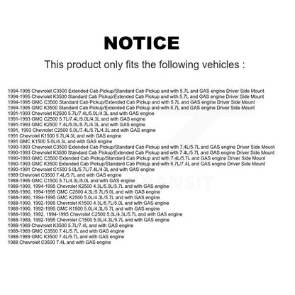 Fuel Pump Sender Assembly Left AGY-00310259 For Chevrolet GMC C1500 K1500 K2500