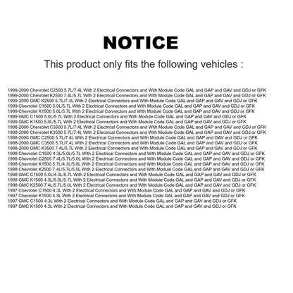 Fuel Pump Module Assembly AGY-00310314 For Chevrolet GMC K1500 C1500 K2500 K3500