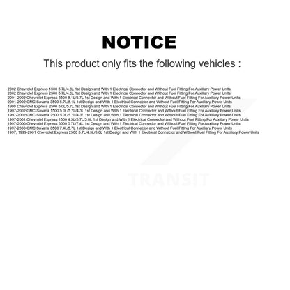 Fuel Pump Module Assembly AGY-00310325 For Chevrolet GMC Express 3500 Savana