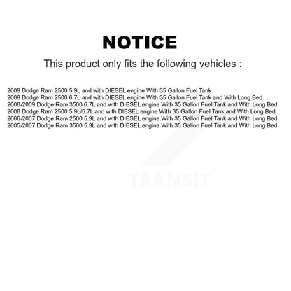 Fuel Pump Module Assembly AGY-00310556 For Dodge Ram 3500 2500