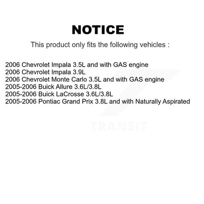 Fuel Pump Module Assembly AGY-00310581 For Buick LaCrosse Chevrolet Impala Grand