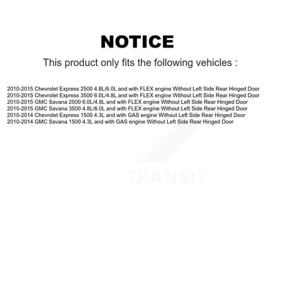 Fuel Pump Module Assembly AGY-00310599 For GMC Chevrolet Savana 3500 2500 1500