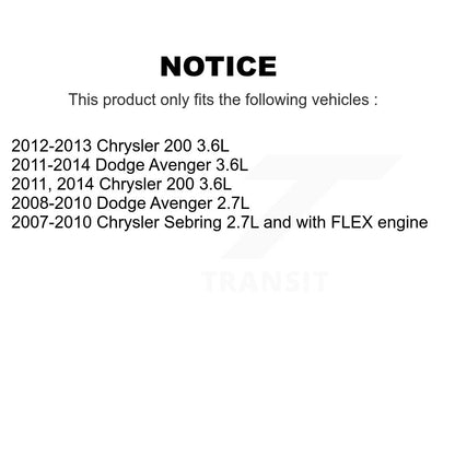 Fuel Pump Module Assembly AGY-00310651 For Chrysler 200 Dodge Avenger Sebring