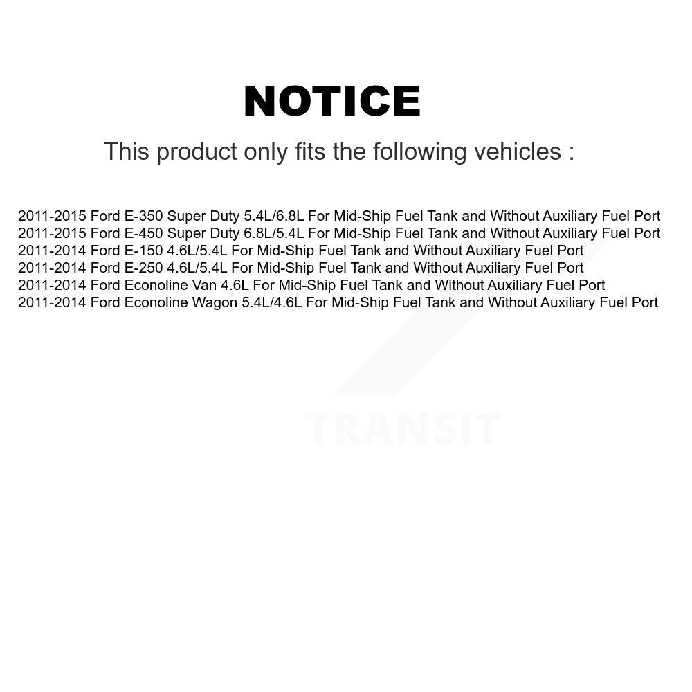 Fuel Pump Module Assembly AGY-00310664 For Ford E-250 E-350 Super Duty E-150 Van