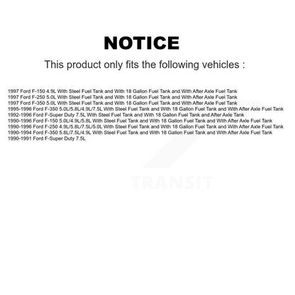 Fuel Pump Hanger Assembly AGY-00310827 For Ford F-150 F-250 F-350 F-Super Duty
