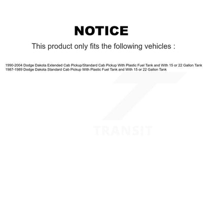 Fuel Tank Strap AGY-01110154 For Dodge Dakota
