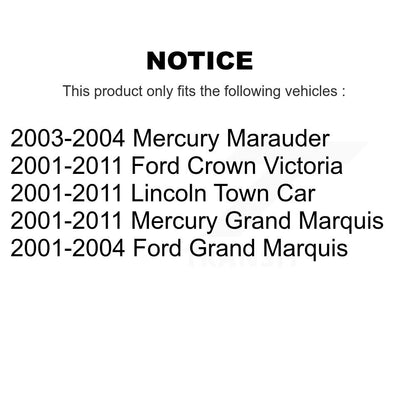Fuel Tank Strap AGY-01110205 For Ford Crown Victoria Lincoln Town Car Mercury