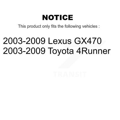 Fuel Tank Strap AGY-01110306 For 2003-2009 Toyota 4Runner Lexus GX470
