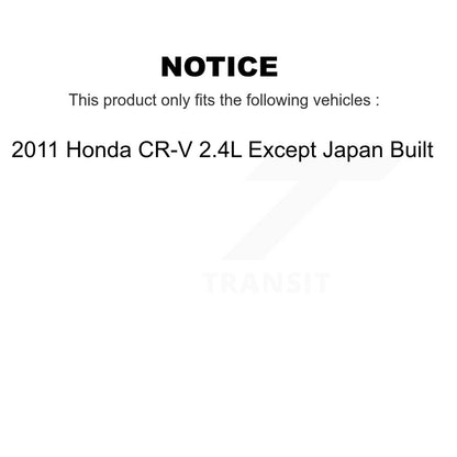 Fuel Pump Module Assembly AGY-4010447 For 11 Honda CR-V 2.4L Except Japan Built