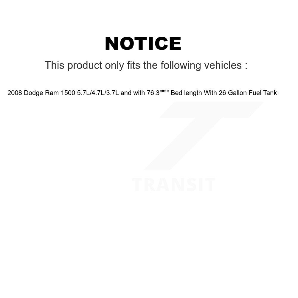 Fuel Pump Module Assembly AGY-4010663 For Dodge Ram 1500