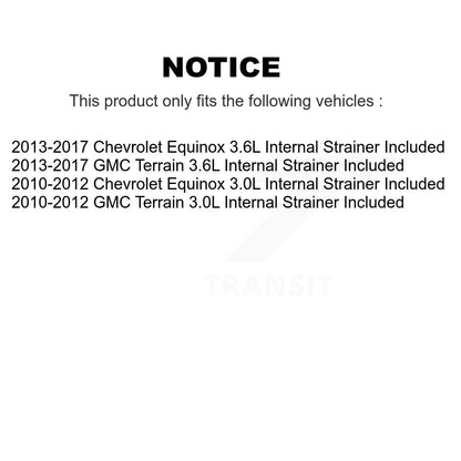 Fuel Pump Module Assembly Primary Right AGY-4011232 For Chevrolet Equinox GMC