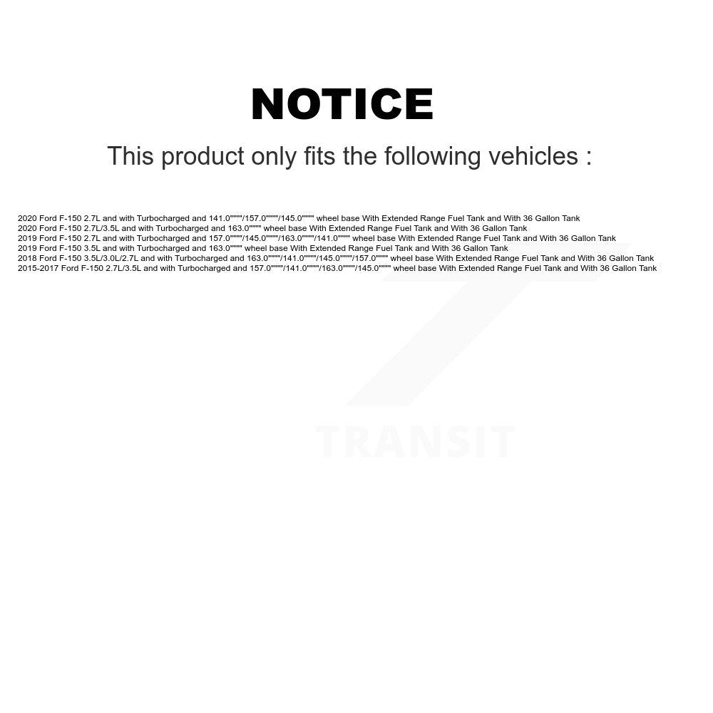 Fuel Pump Module Assembly AGY-4011415 For Ford F-150