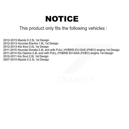 Electric Fuel Pump AGY-4020374 For Hyundai Elantra Sonata Kia Mazda 5 Soul