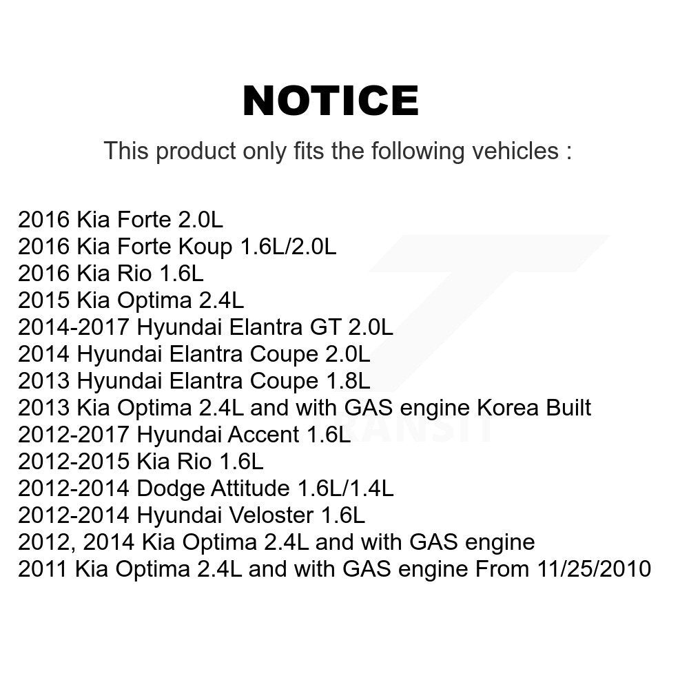 Electric Fuel Pump AGY-4020385 For Hyundai Accent Kia Rio Optima Elantra GT Koup