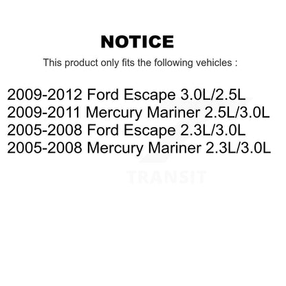 Fuel Tank Strap AGY-4040759 For Ford Escape Mercury Mariner