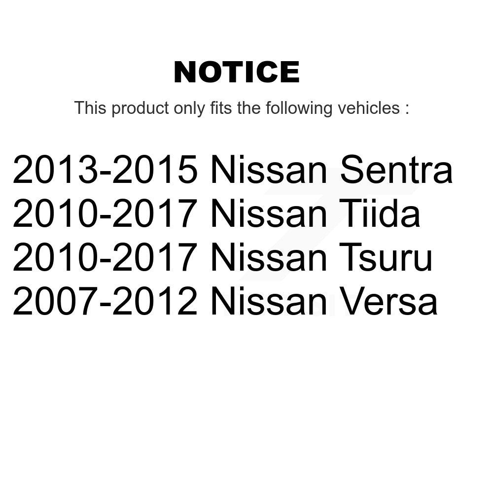 Fuel Tank Strap AGY-4040816 For Nissan Versa Sentra Tiida Tsuru