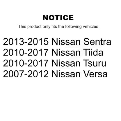 Fuel Tank Strap AGY-4040816 For Nissan Versa Sentra Tiida Tsuru