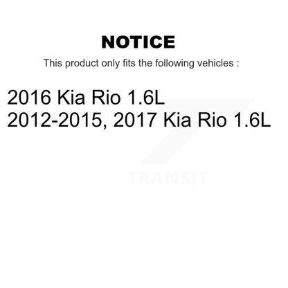 Fuel Tank Strap AGY-4040827 For Kia Rio 1.6L