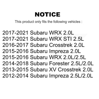 Fuel Tank Strap AGY-4040846 For Subaru Forester Impreza XV Crosstrek WRX STI