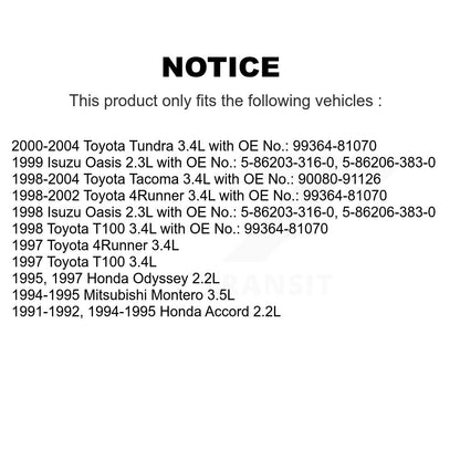 Accessory Drive Belt Power Steering BAN-4PK1068 For Toyota 4Runner Tacoma Tundra