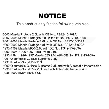 Accessory Drive Belt BAN-5PK1170 For Mazda Protege Protege5 MX-6 Ford Probe 626