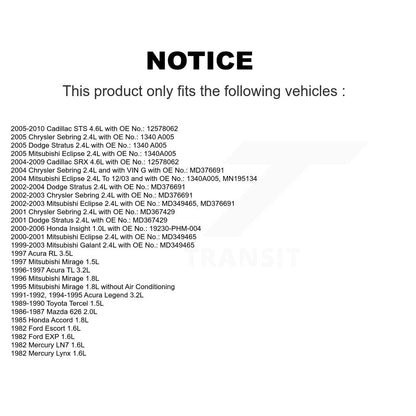 Accessory Drive Belt BAN-5PK940 For Chrysler Sebring Cadillac SRX Mitsubishi STS