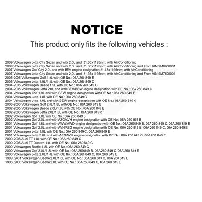 Accessory Drive Belt BAN-6DPK1195 For Volkswagen Jetta Golf Beetle City Audi TT