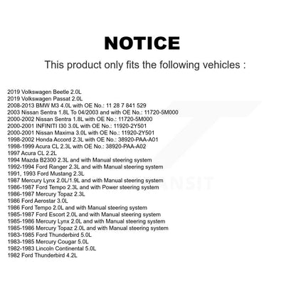 Accessory Drive Belt BAN-6PK1105 For Honda Accord Ford Nissan Ranger Sentra BMW