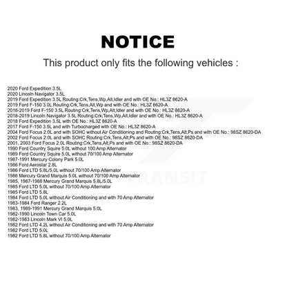 Accessory Drive Belt BAN-6PK1270 For Ford F-150 Focus Expedition Lincoln Town VI