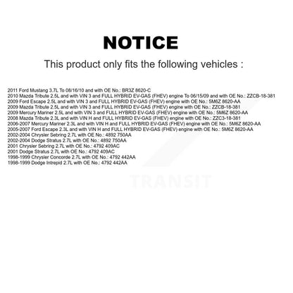 Accessory Drive Belt BAN-6PK1400 For Ford Escape Mazda Tribute Chrysler Sebring