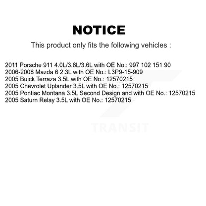 Accessory Drive Belt BAN-6PK2250 For Mazda 6 Pontiac Montana Chevrolet Uplander