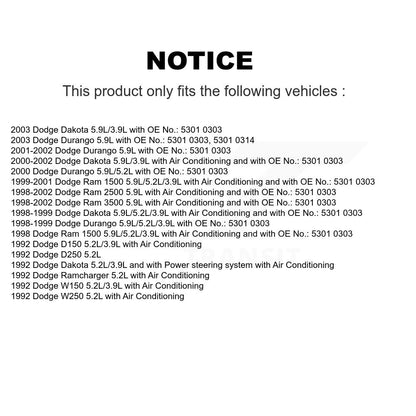 Accessory Drive Belt BAN-7PK2470 For Dodge Dakota Ram 2500 1500 3500 Durango