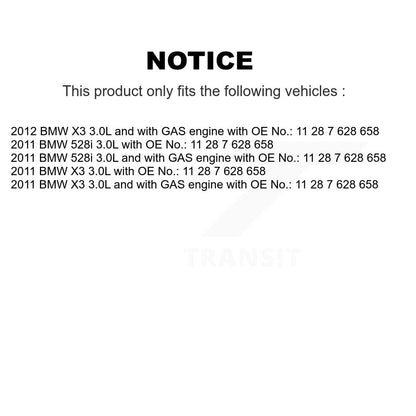 Accessory Drive Belt Air Conditioning Alternator Power Steering BAN-8PK1781 For
