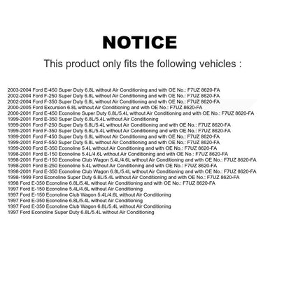 Accessory Drive Belt BAN-8PK2045 For Ford F-350 Super Duty F-250 E-350 Econoline