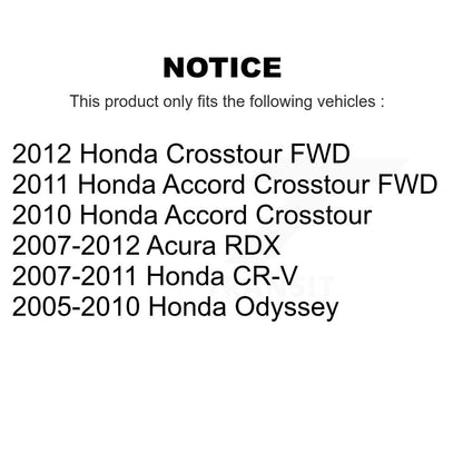 Ceramic Disc Brake Pads Front CMX-D1089 For Honda CR-V Odyssey Acura RDX Accord