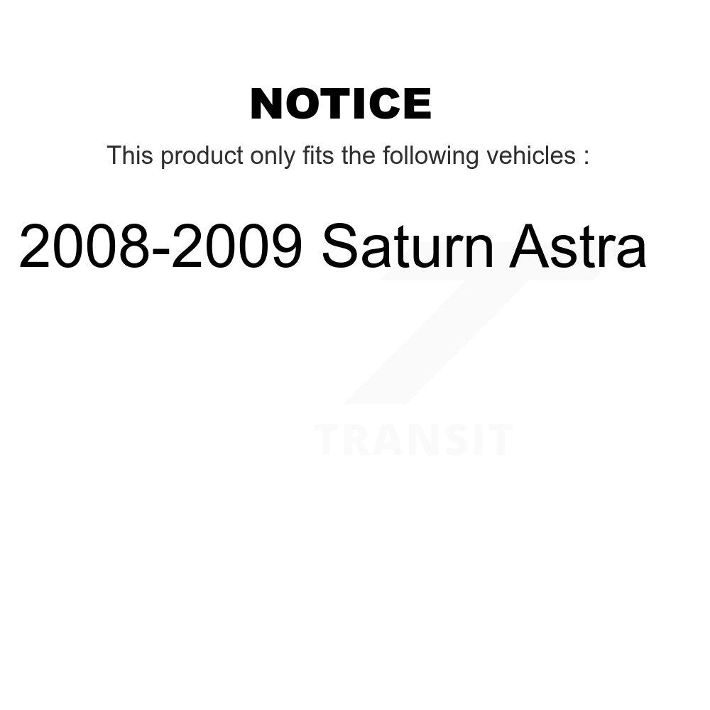 Ceramic Disc Brake Pads Front CMX-D1361 For 2008-2009 Saturn Astra